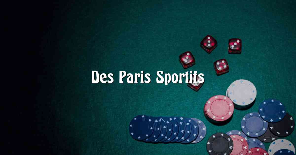 Des Paris Sportifs